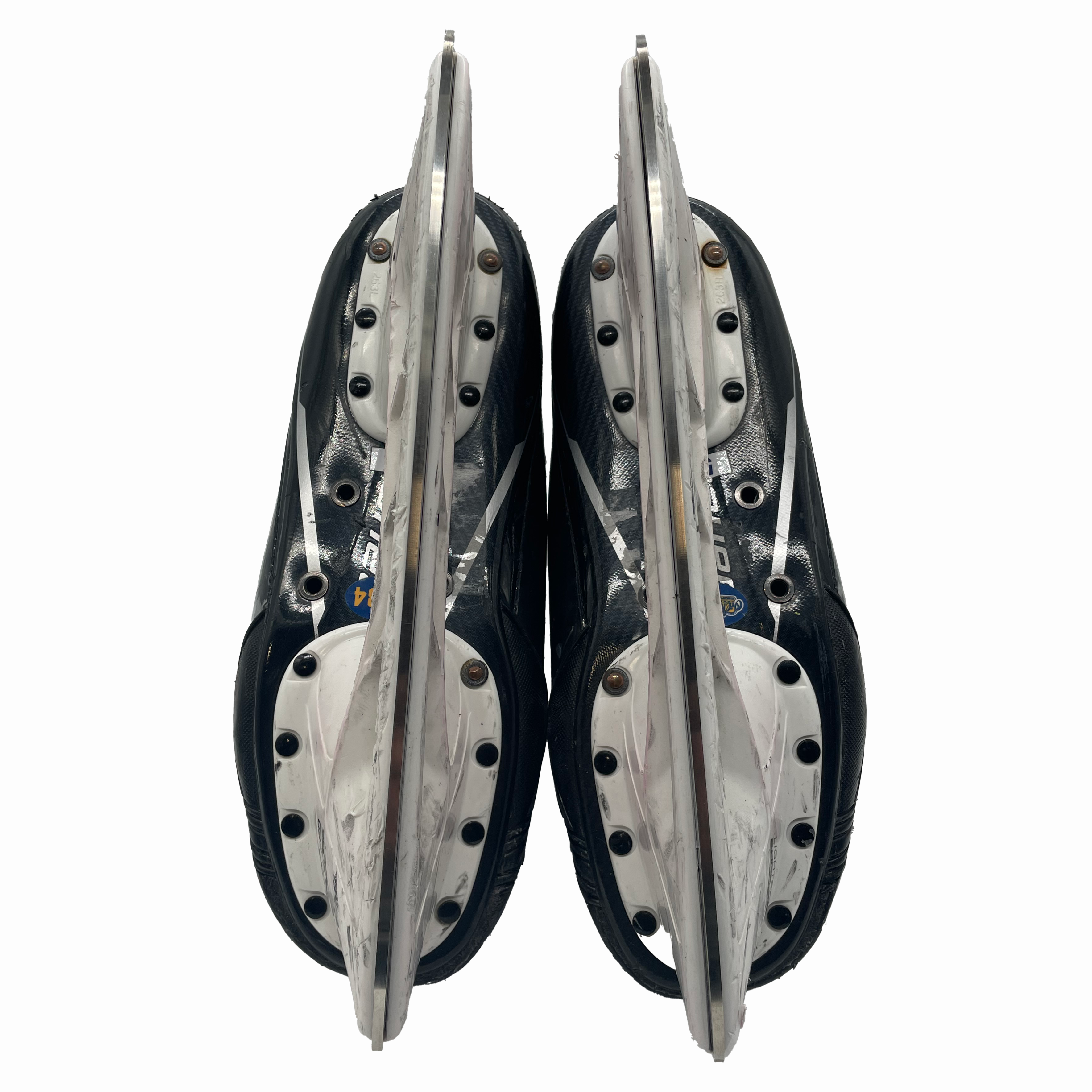 Bauer Supreme Mach - Patins de hockey Pro Stock d'occasion - Taille 7,5 Fit 2